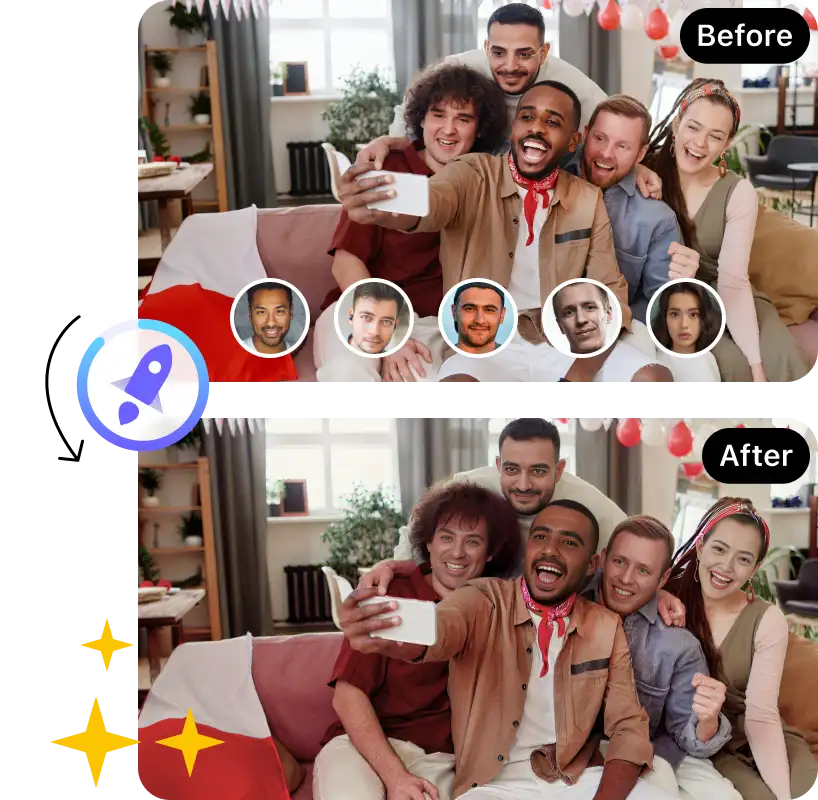 AI複数顔スワップオンライン- AI Face Swapper AI複数顔スワップオンライン- AI Face Swapper